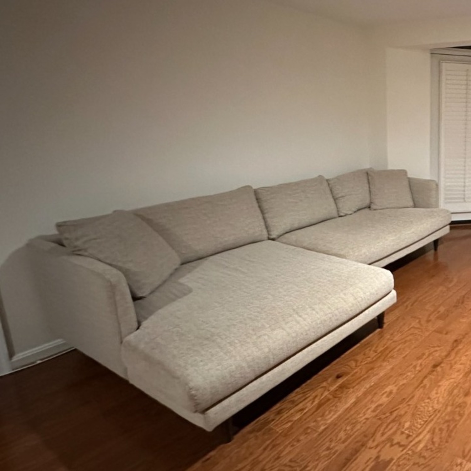 Joybird Lewis Natural Fabric Sectional - image-8