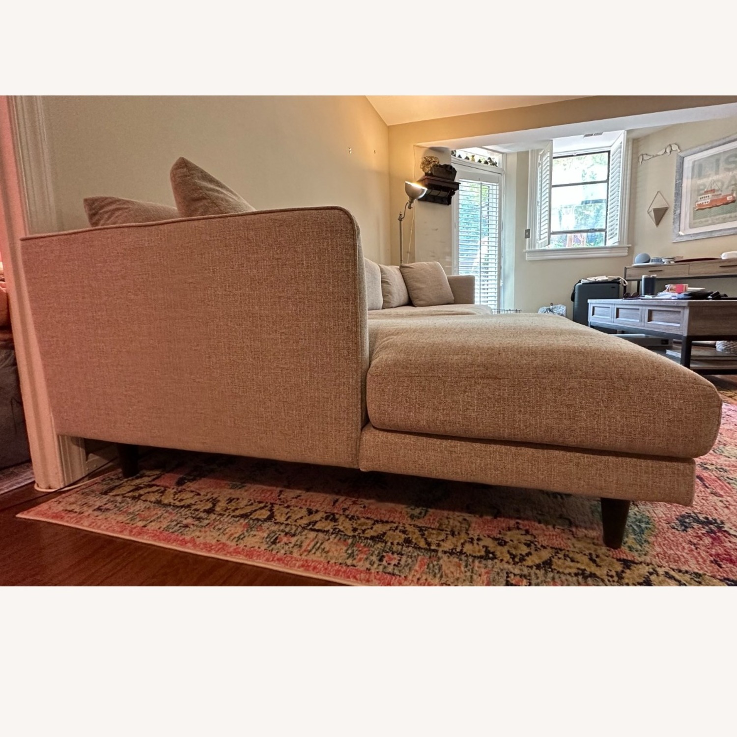 Joybird Lewis Natural Fabric Sectional - image-4