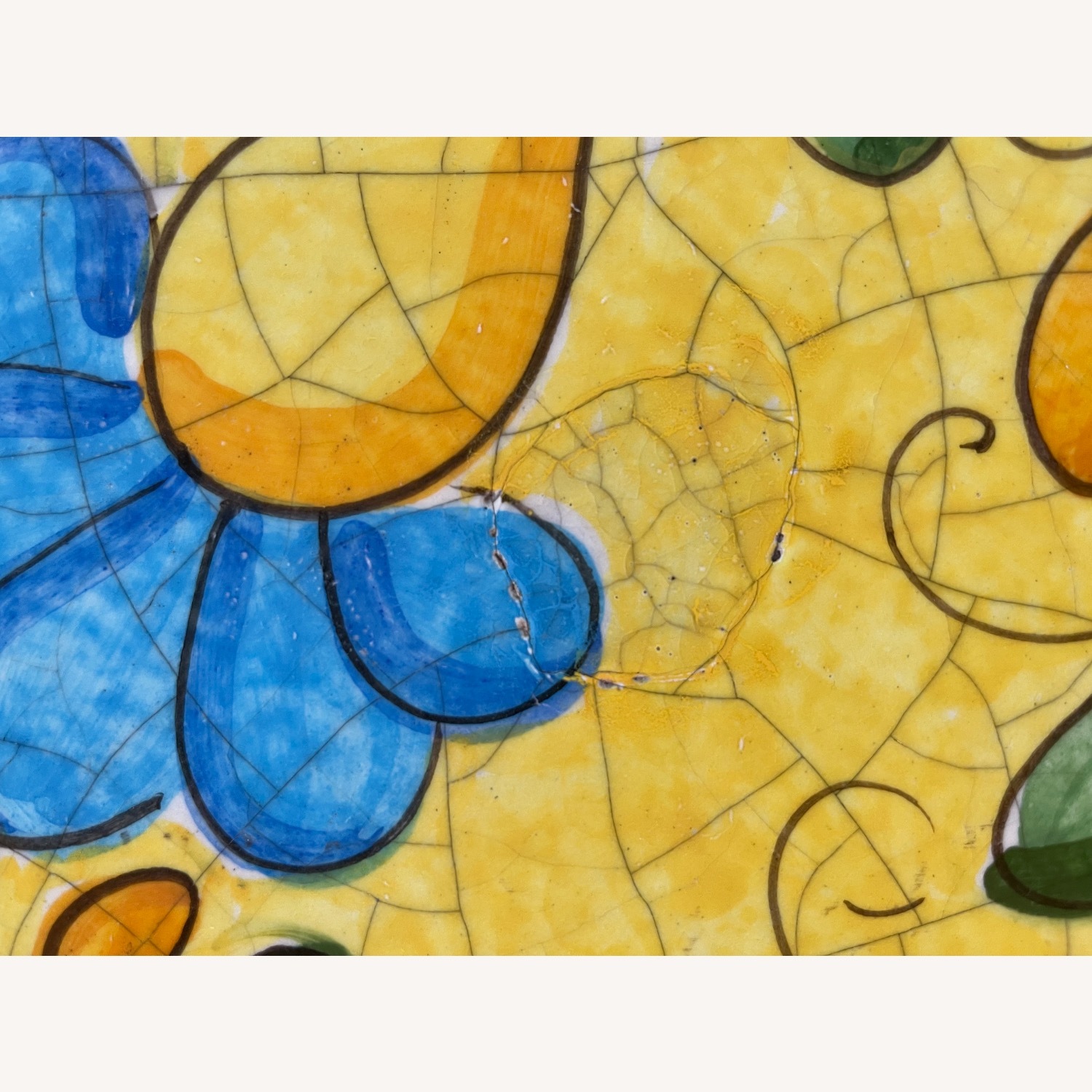Casola Positano Yellow Ceramic Dining Table - image-16