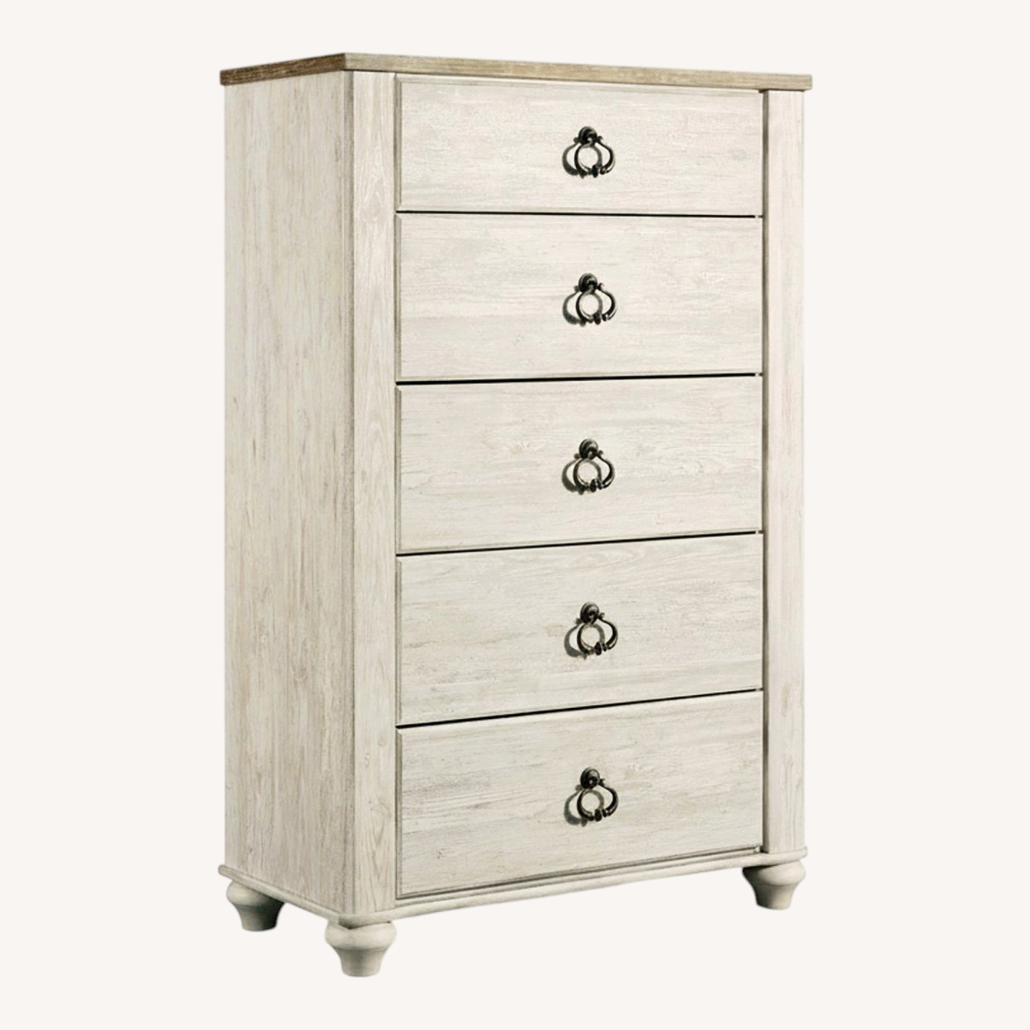 Ashley Furniture Willowton Natural Wood Dresser - image-0