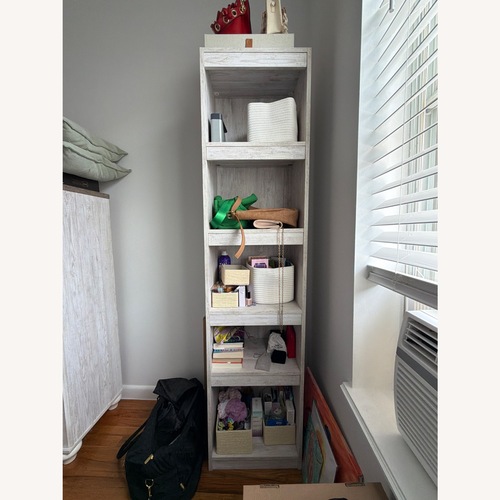 Used Ashley Furniture Willowton 72" Pier with 4 Shelves for sale on AptDeco