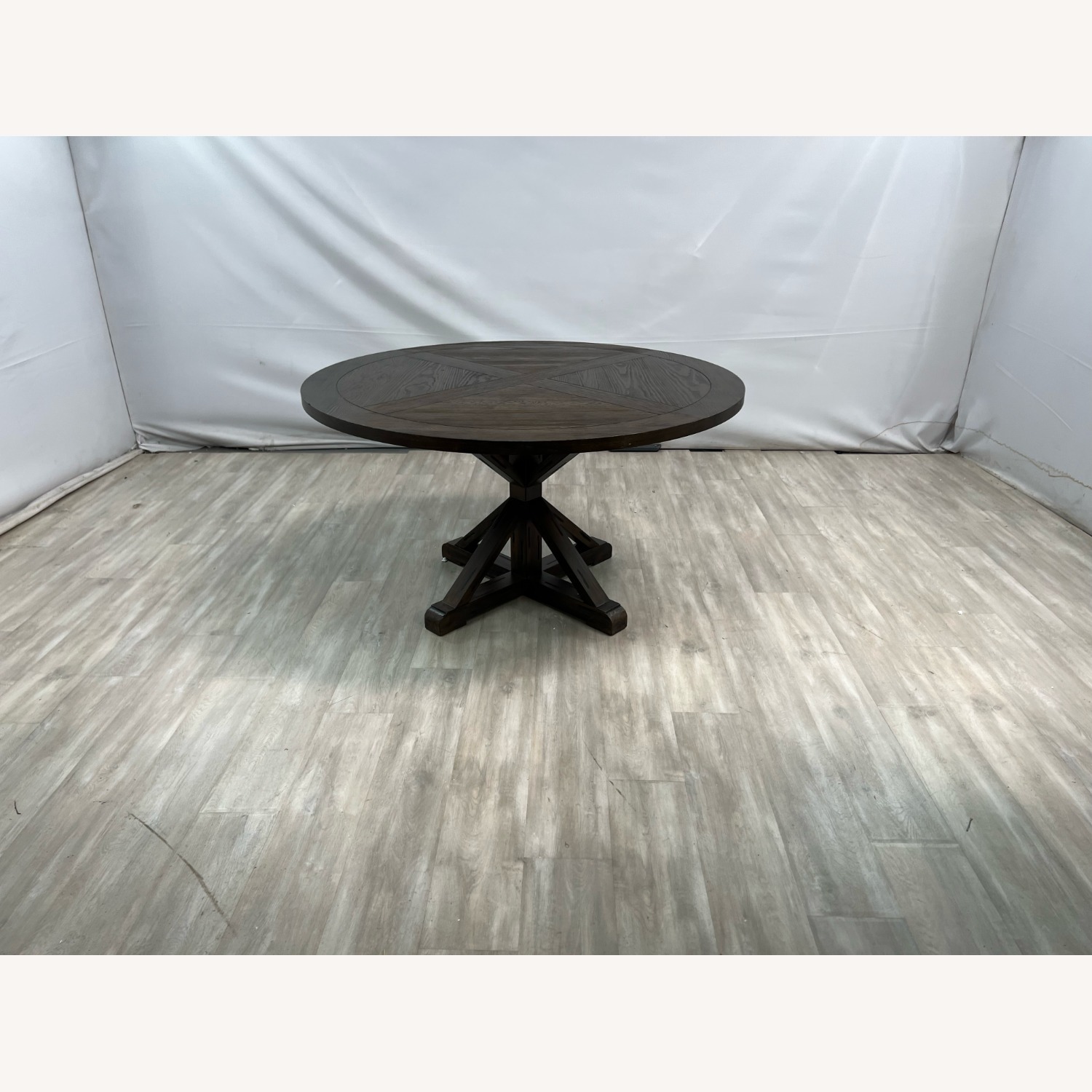 Greyleigh Ashbaugh Pine Round Dining Table - image-1