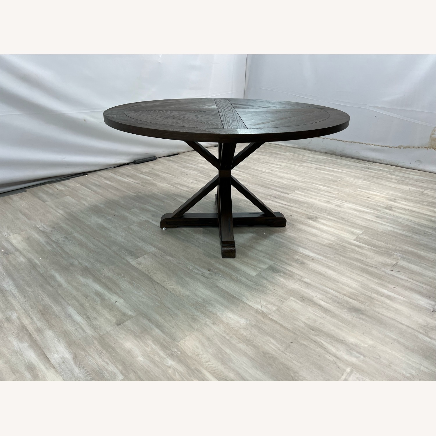 Greyleigh Ashbaugh Pine Round Dining Table - image-8