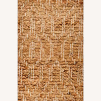 Ruby Tribal Natural Jute Rug - by Miss Amara 5' x 7'