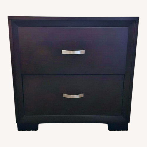 Used Dark Brown Wood Nightstands for sale on AptDeco