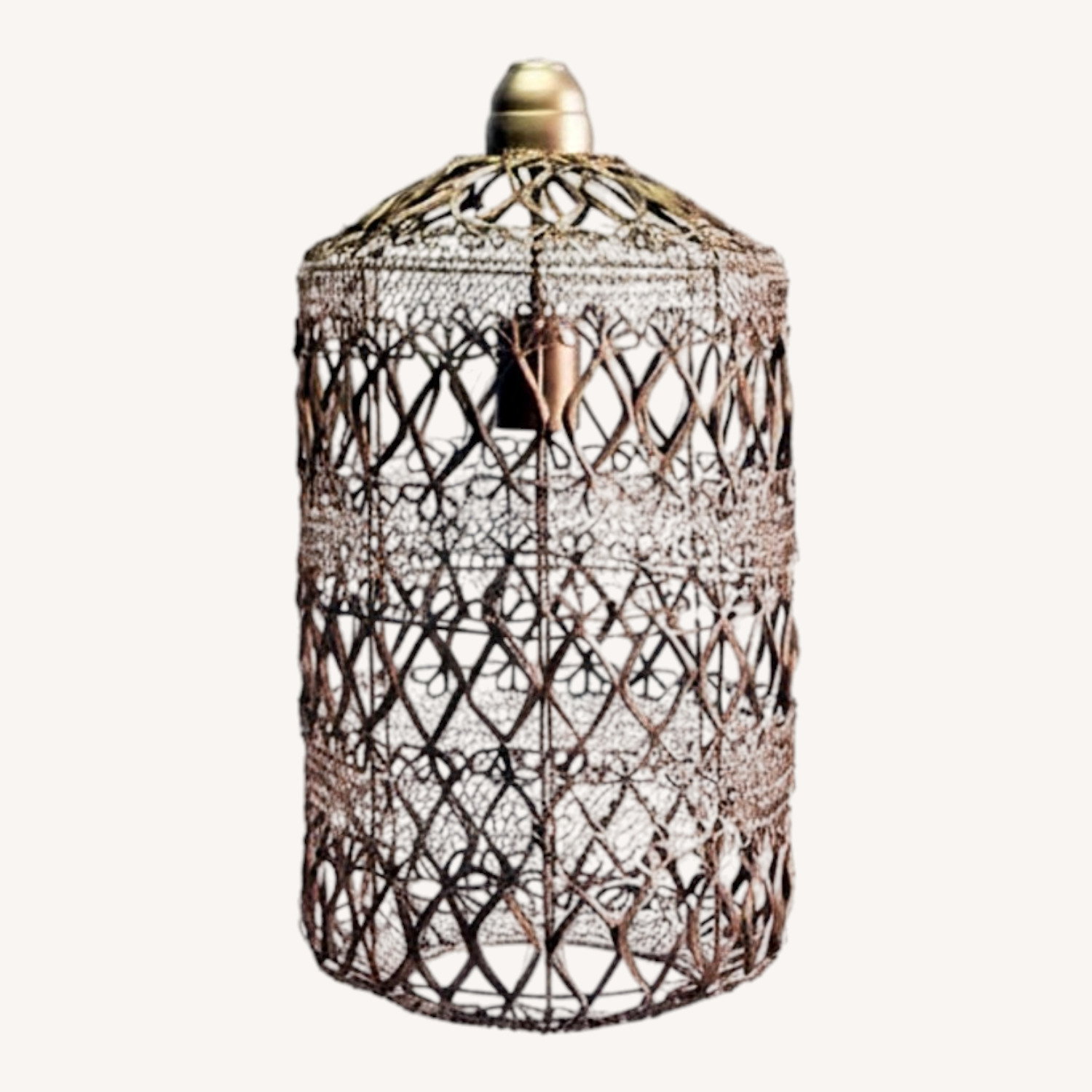 Antique Brass Ceiling Lighting Fixture - image-4
