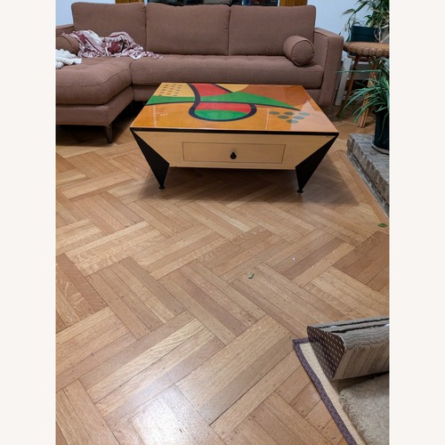 Used Vintage Benjamin Le Coffee Table Signed by Artist for sale on AptDeco