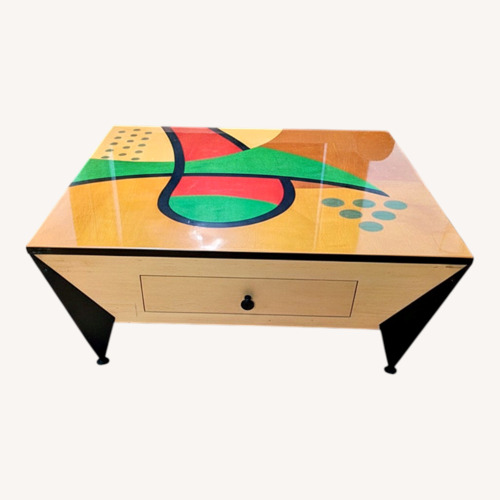 Used Vintage Benjamin Le Coffee Table Signed by Artist for sale on AptDeco