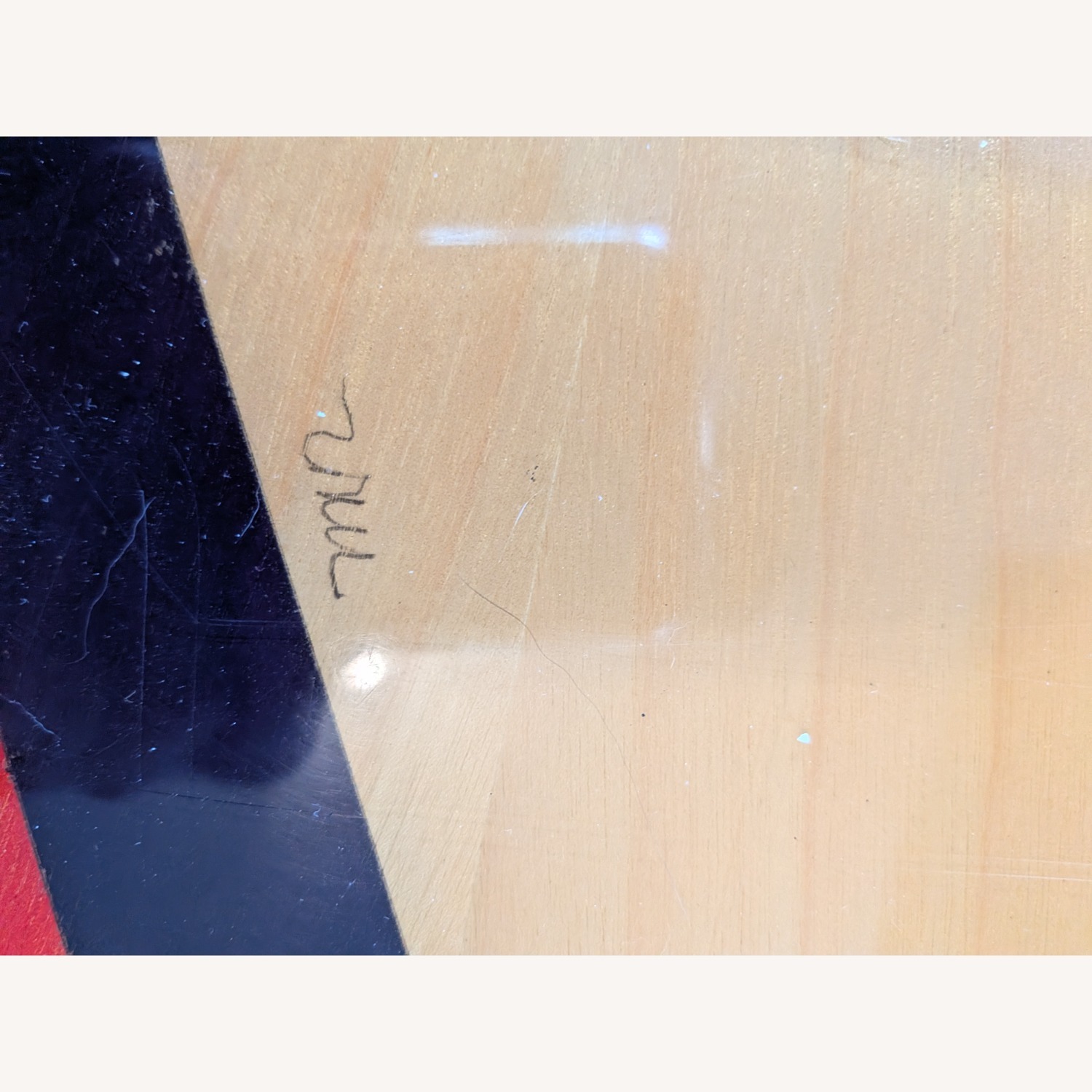Vintage Benjamin Le Coffee Table Signed by Artist - image-3