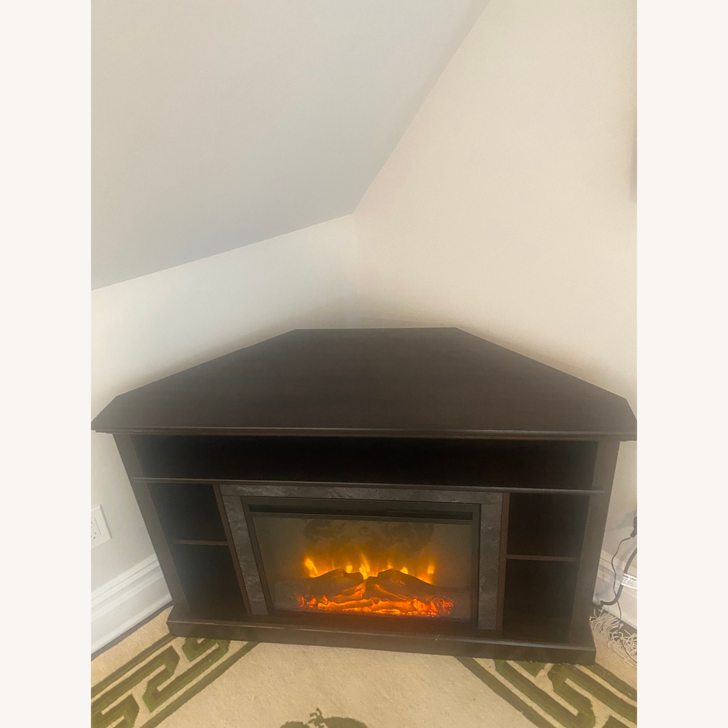 Ameriwood Electric Corner TV Stand - image-4