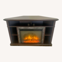 Ameriwood Electric Corner TV Stand