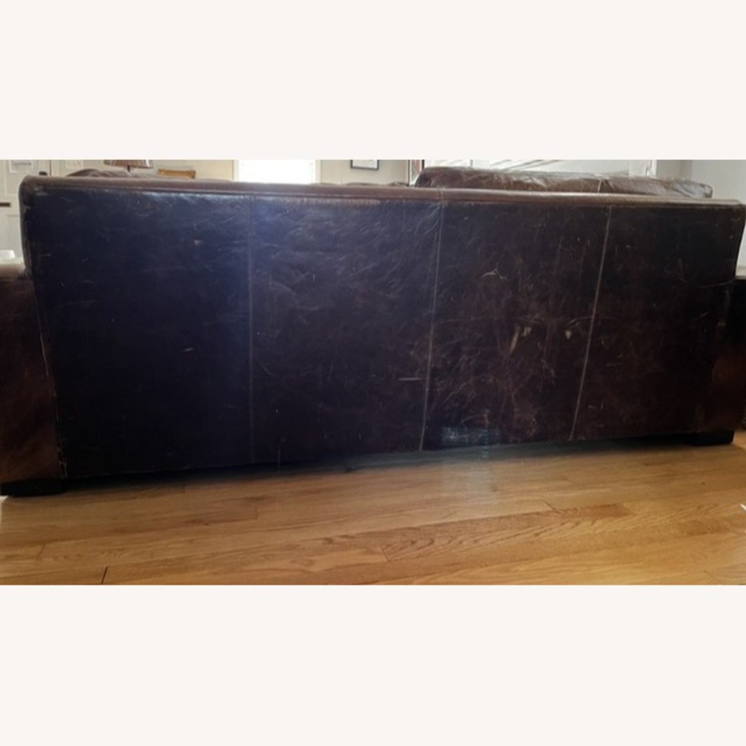 Maxwell Leather Two-Cushion Sofa - Luxe Depth - image-6