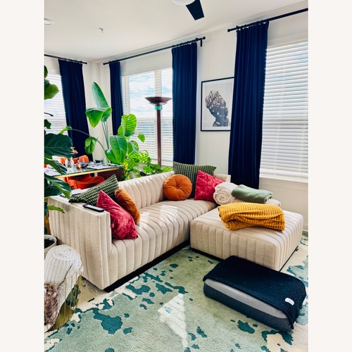 Used Modway Conjure Sofa & Ottoman for sale on AptDeco