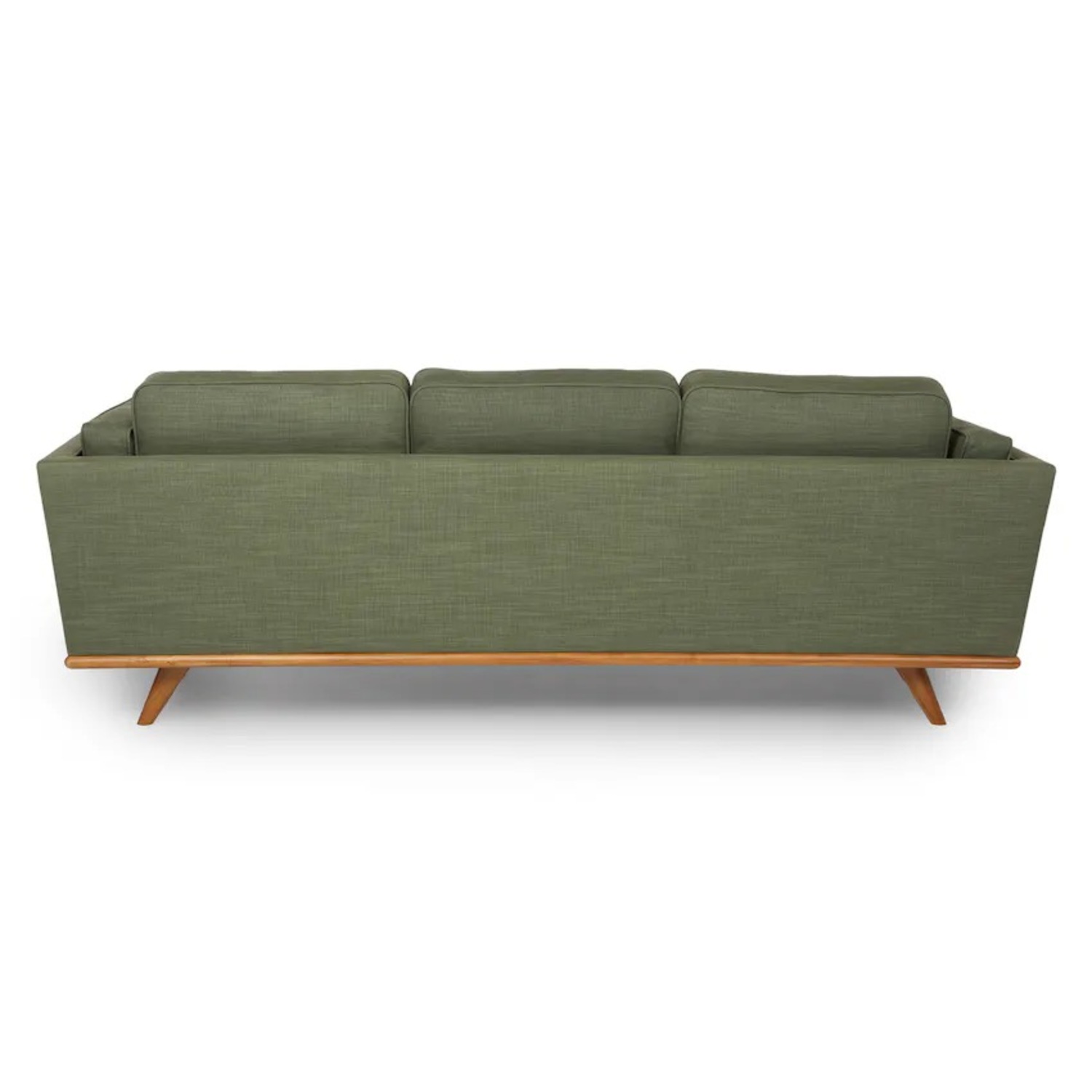 Article Timber 90” Olio Green 3 Seater Sofa - image-6