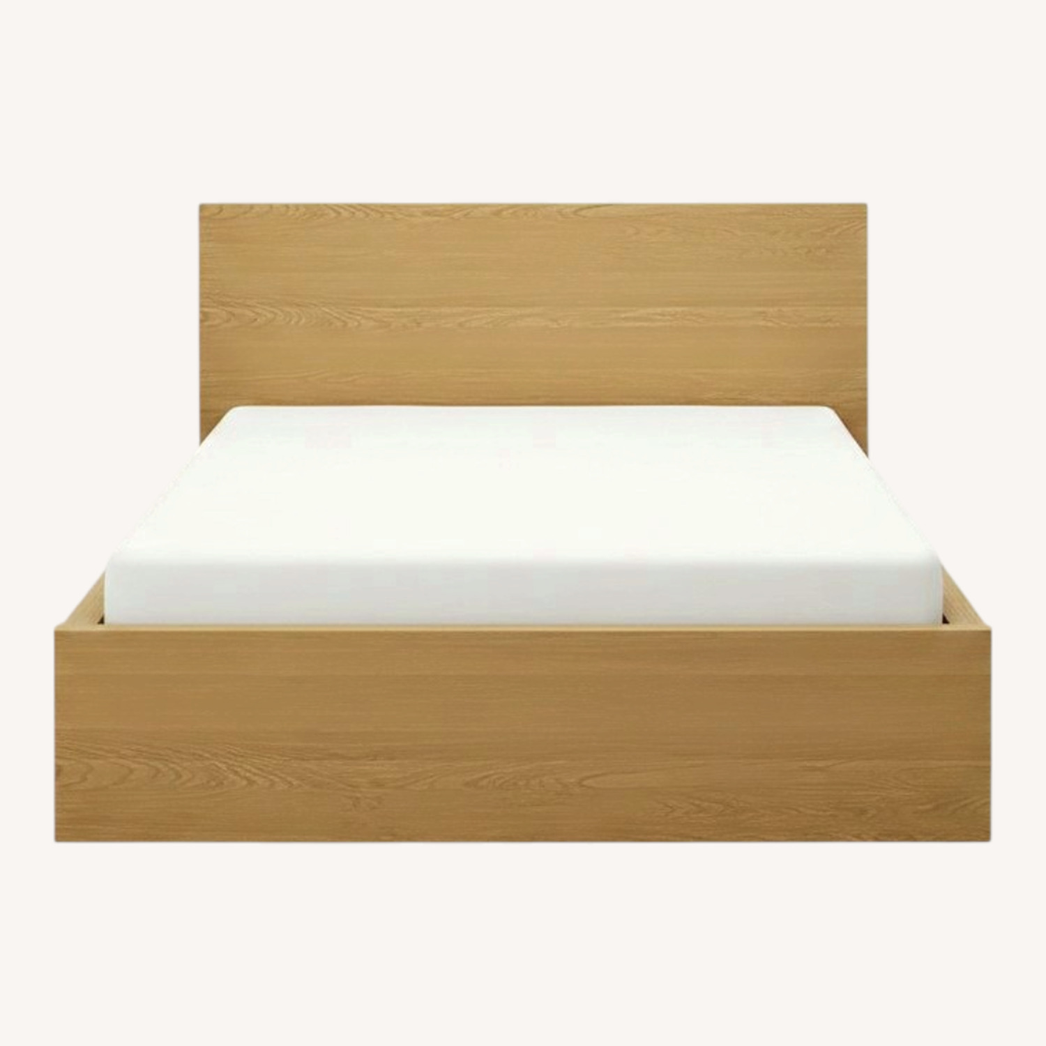 IKEA Bed with Sliding Storage and Headboard - image-0