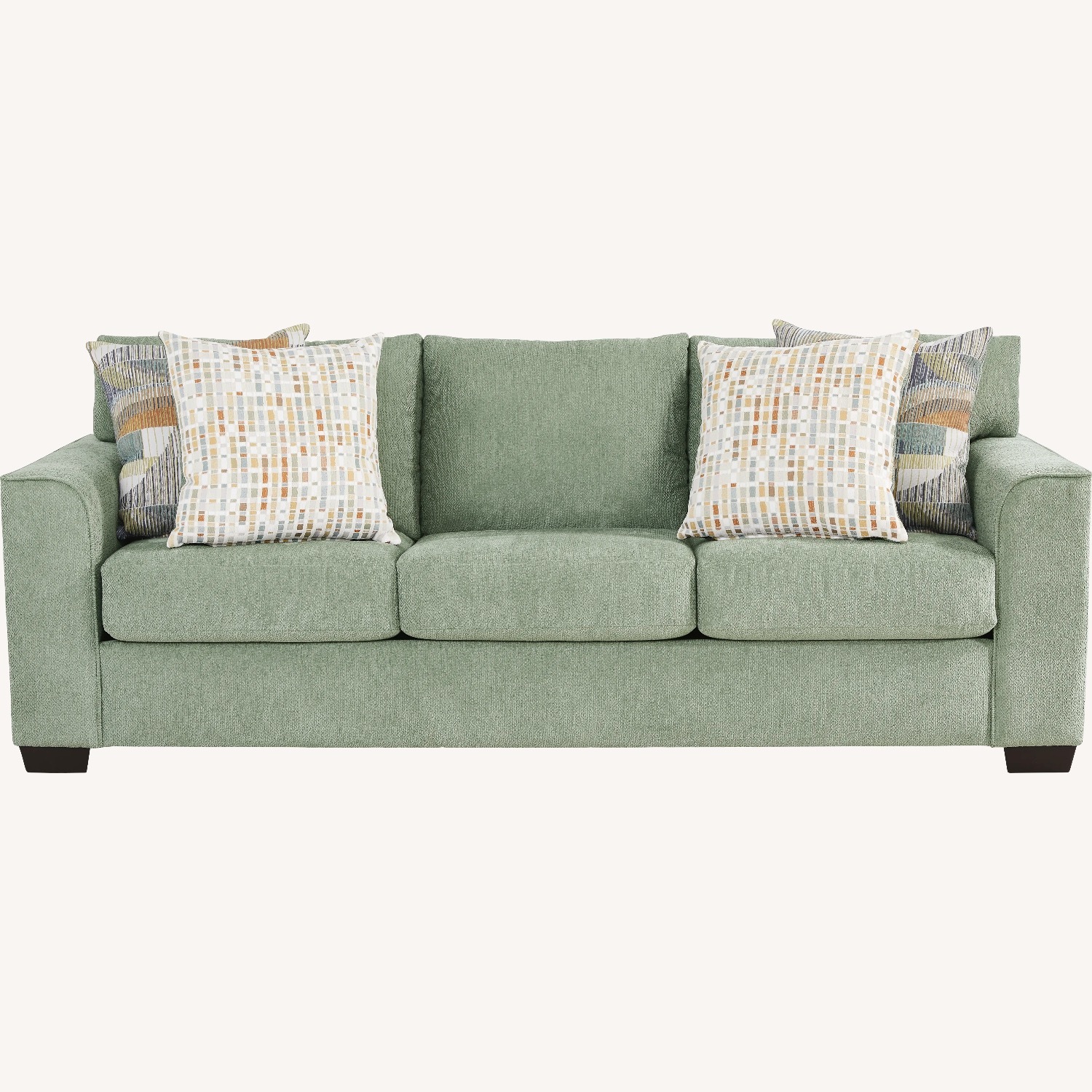 Rooms To Go Delcrest Green 3+ Seater Sofa - image-1