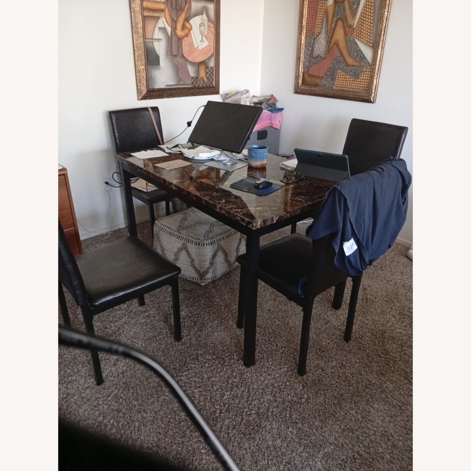 eWay Furniture Dark Brown Dining Sets - image-3