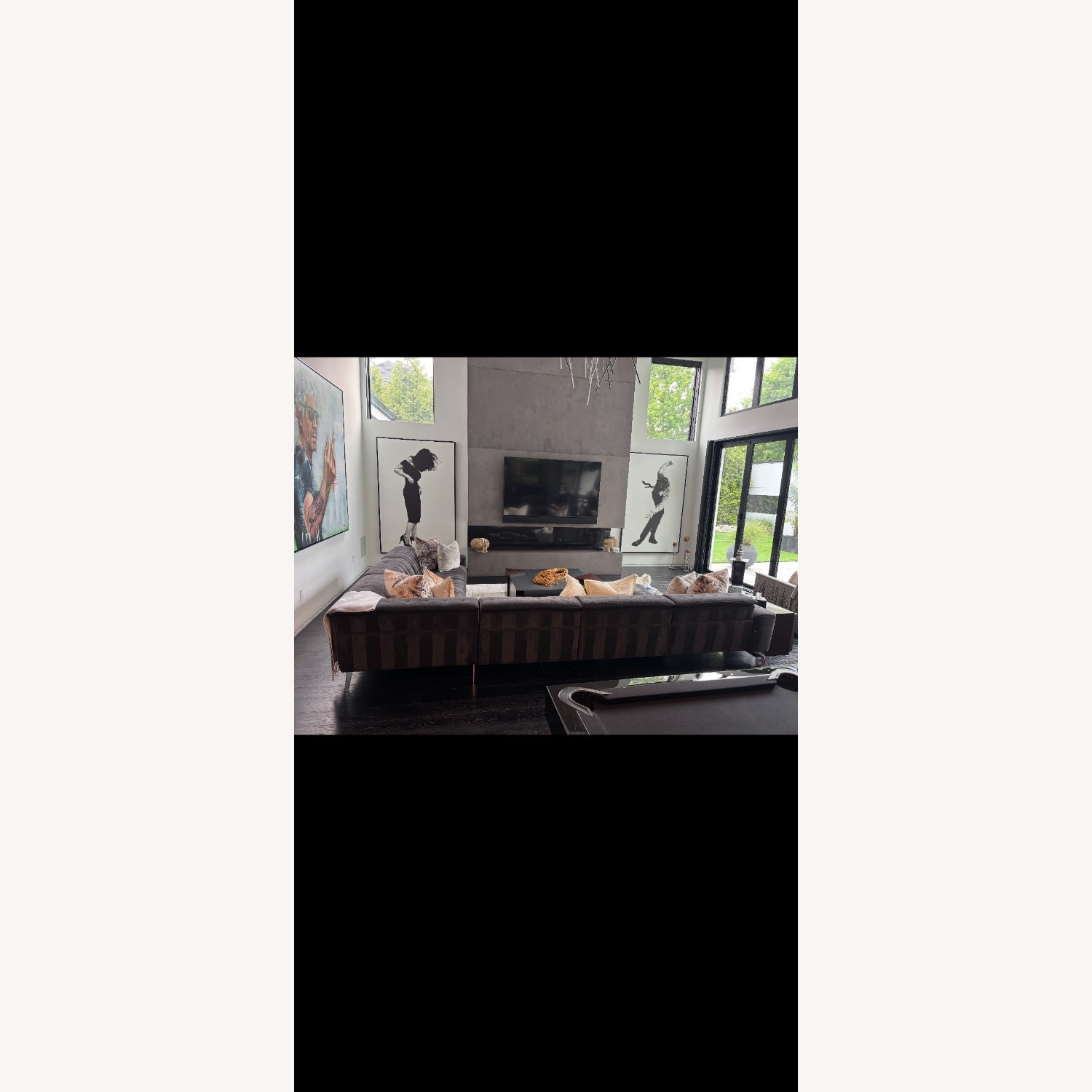 Roche Bobois Custom Grey Sectional  - image-5