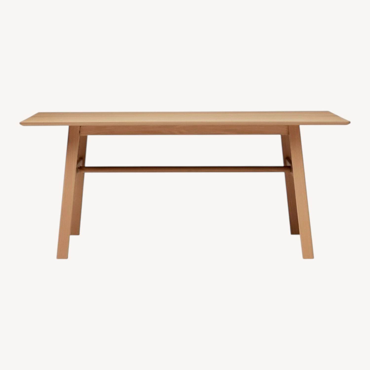 West Elm Jodie Natural Wood Dining Table - image-0