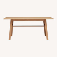West Elm Jodie Natural Wood Dining Table