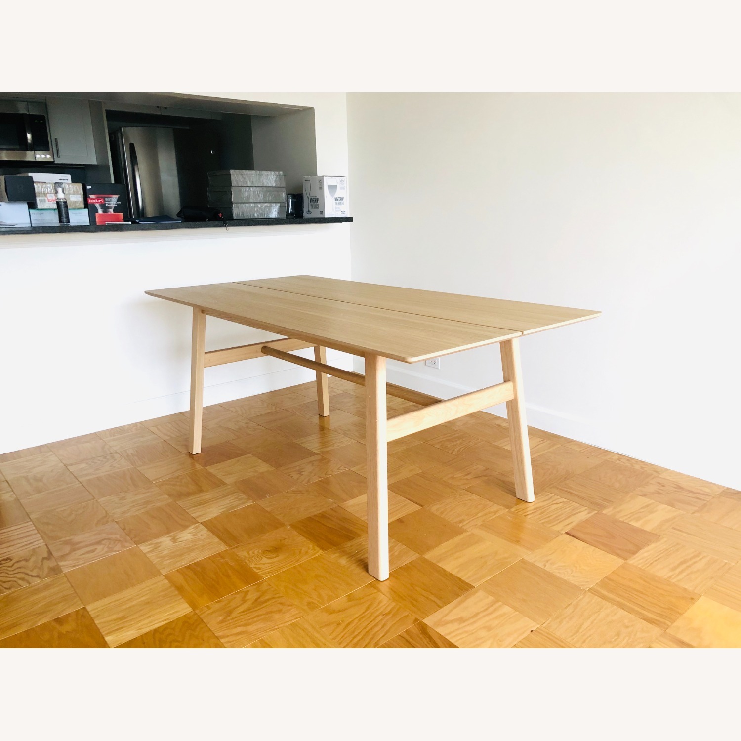 West Elm Jodie Natural Wood Dining Table - image-2