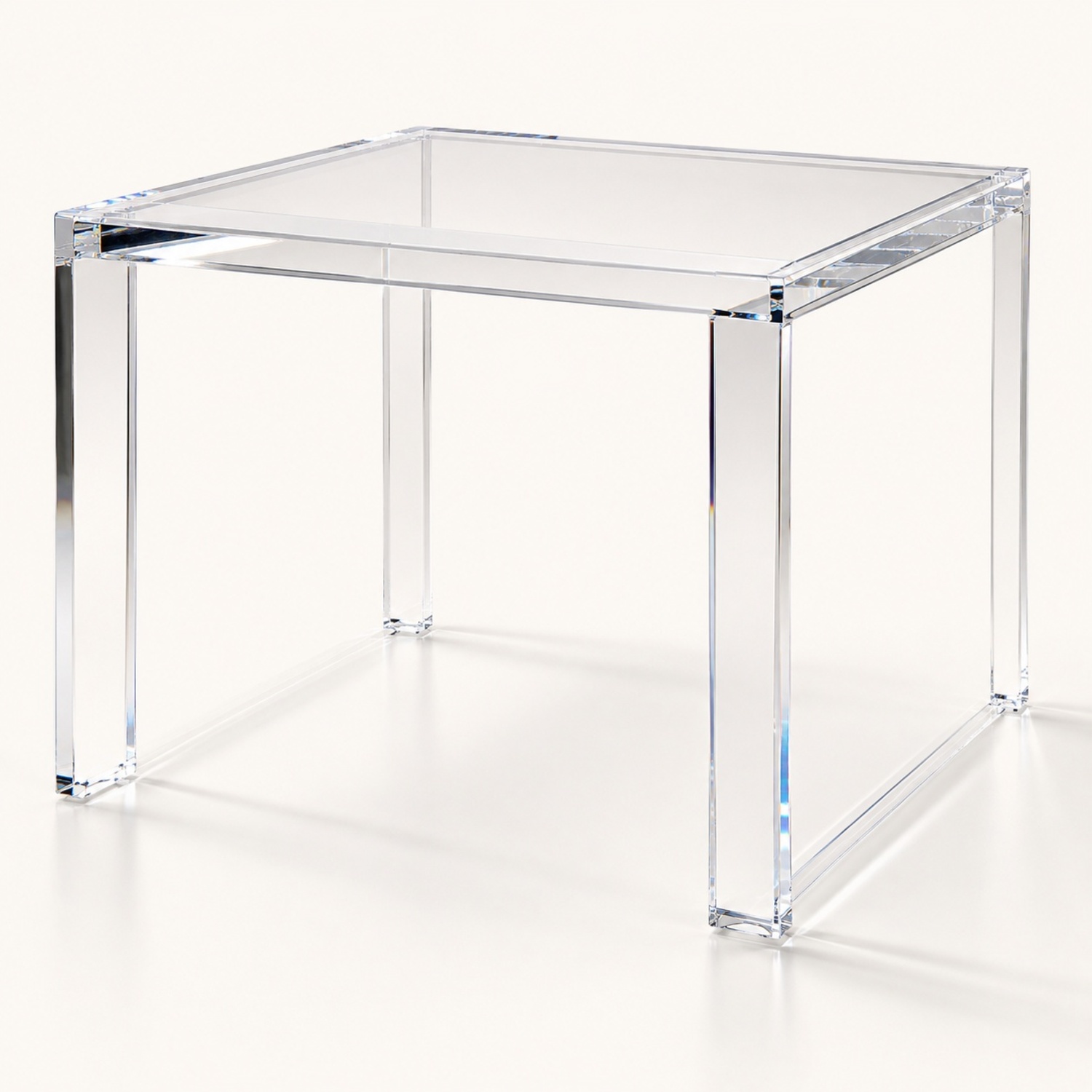 Kartell Transparent Dining Table - image-0