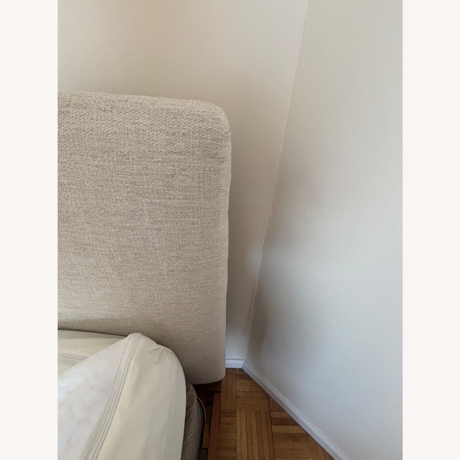West Elm Dark Brown Wood Full Simple Bed in Tall - image-3