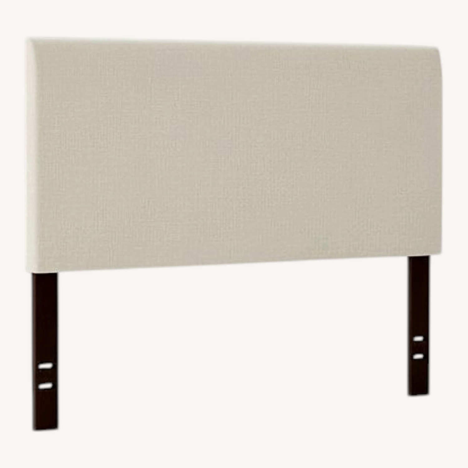 West Elm Andes Natural Fabric Headboard Size Full - image-0