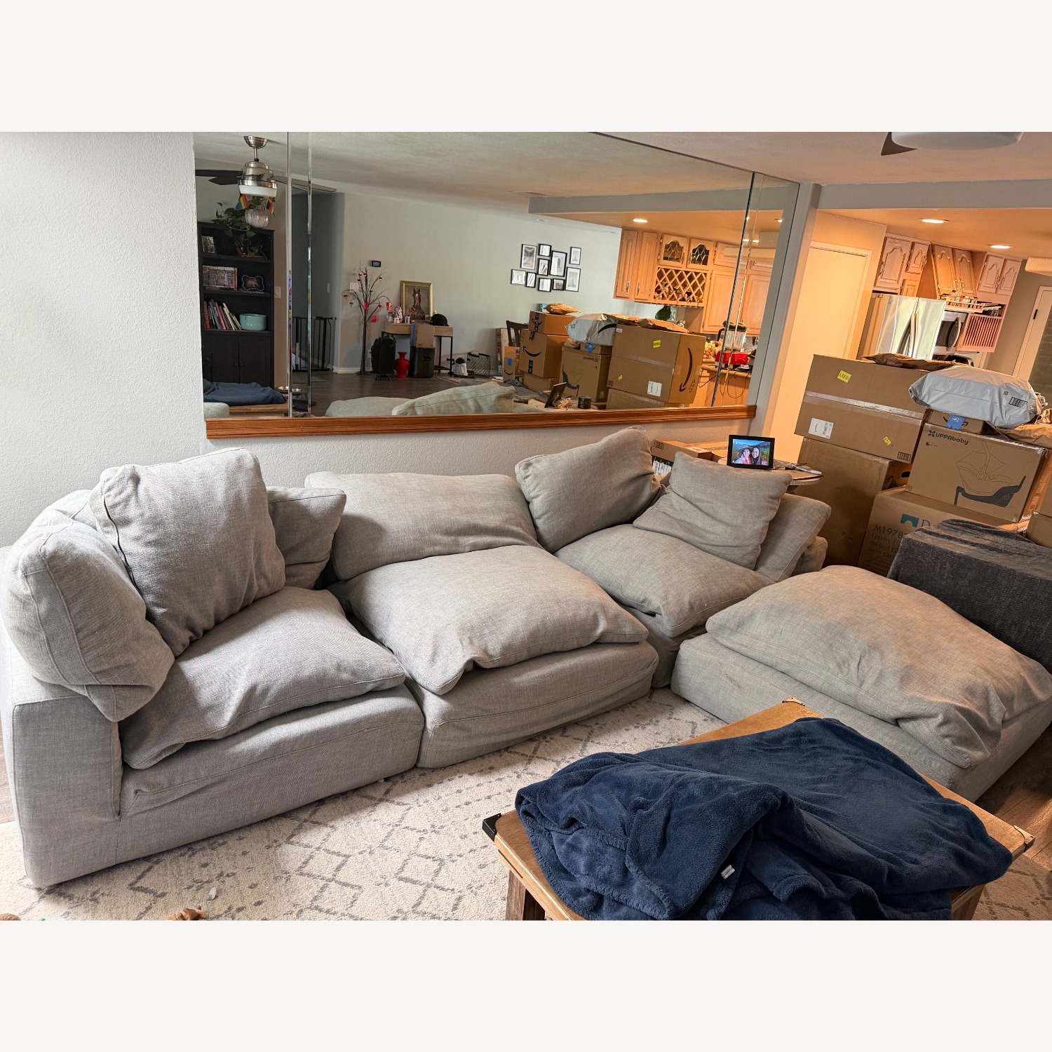 Restoration Hardware Cloud 3+ Piece Sectional - image-3