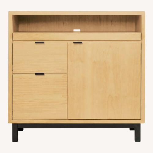 Used Room & Board Copenhagen Wood Armoire for sale on AptDeco
