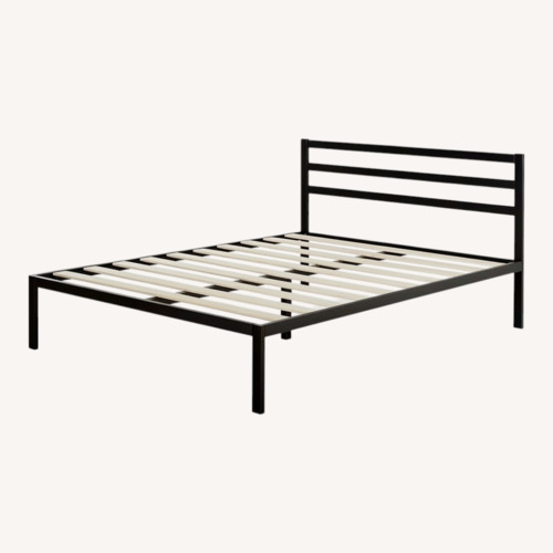 Used Santrell Queen size Metal Platform Bed 14" for sale on AptDeco