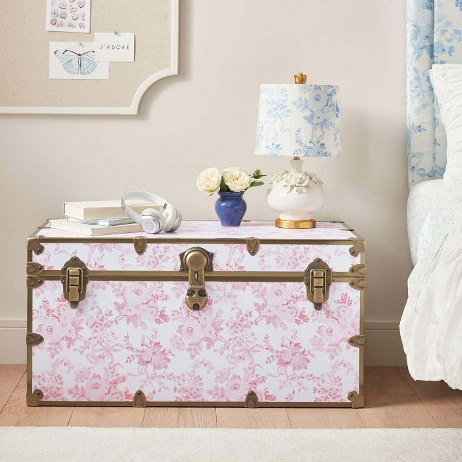 LoveShackFancy Garden Damask Standard Trunk Chest - image-2
