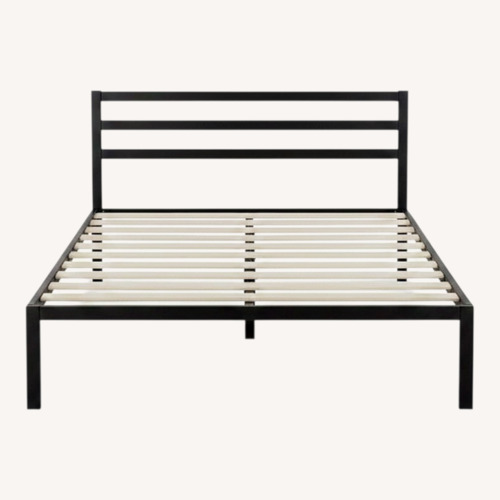 Used Santrell Full Size Metal Platform Bed 14" for sale on AptDeco