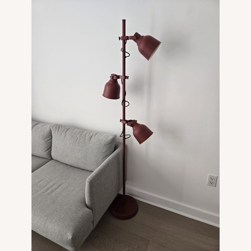Used IKEA Hektar Lamp Red for sale on AptDeco