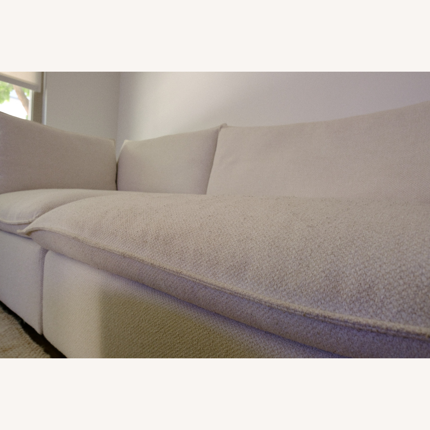 Crate & Barrel Lotus Deep Modular 3-Piece Sofa - image-4