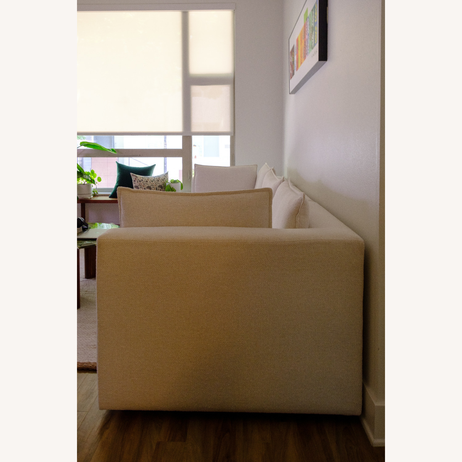 Crate & Barrel Lotus Deep Modular 3-Piece Sofa - image-3