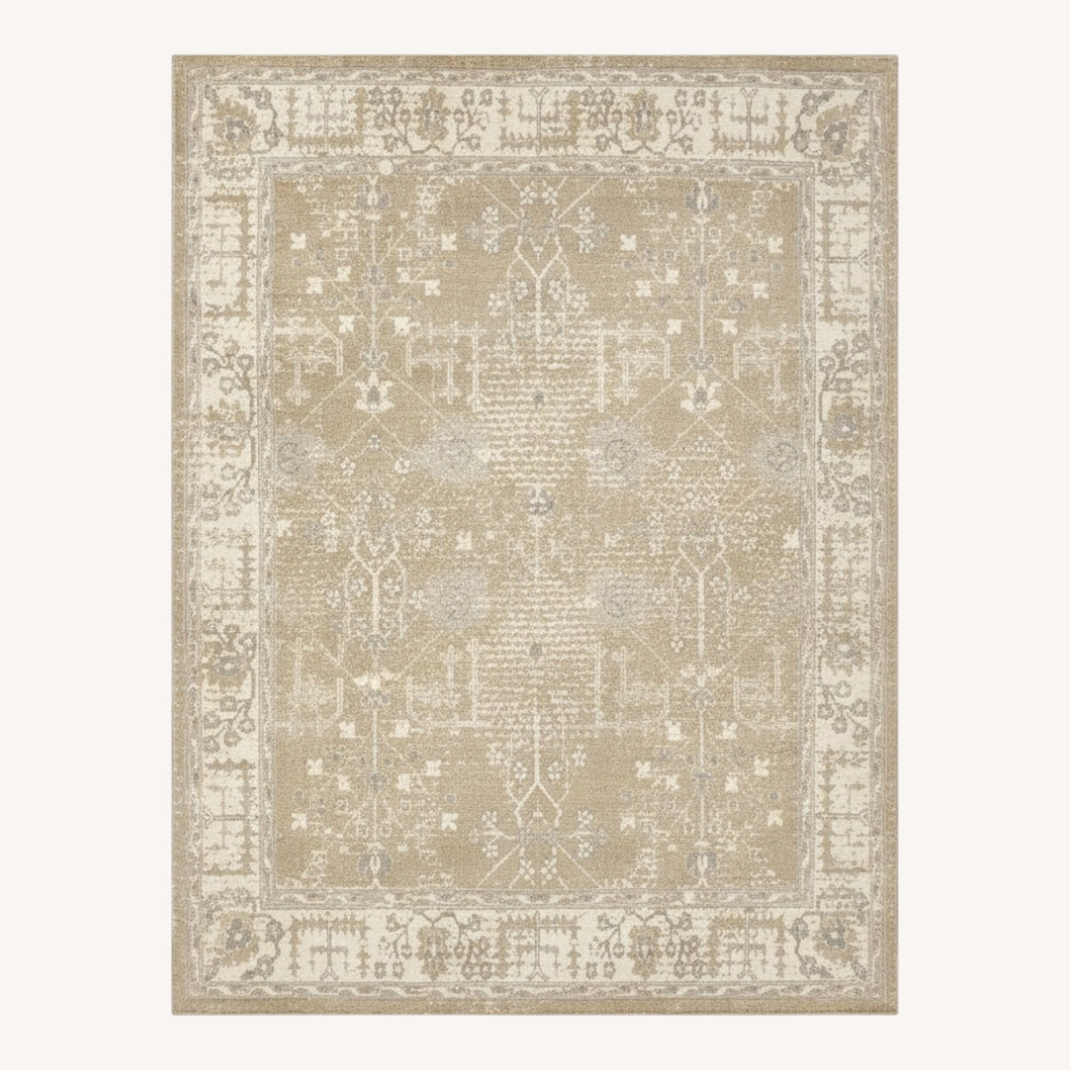 Pottery Barn Reeva Natural Area Rug 6' x 9' - image-0