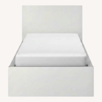IKEA Malm White Wood Twin Bed
