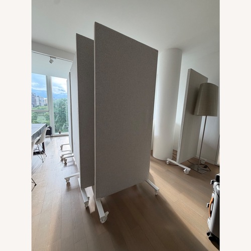 Used IKEA Mittzon Room Dividers With Acoustic Screen for sale on AptDeco