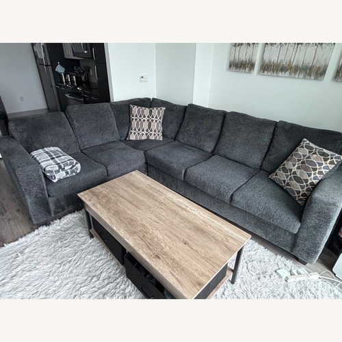 Used Bob's Discount Furniture 3+ Piece Sectional for sale on AptDeco