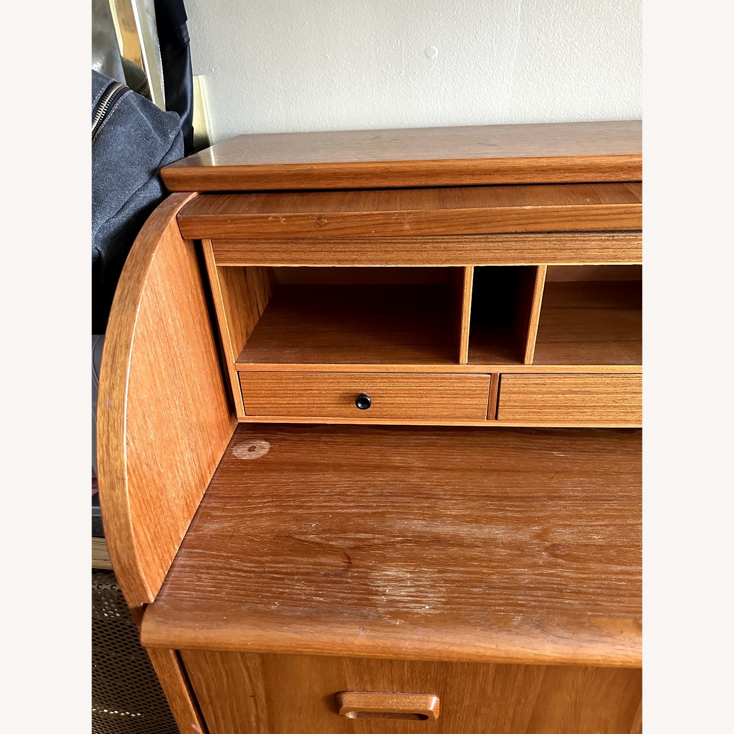 Vintage/Antique Finds Light Brown Wood Sideboard - image-3