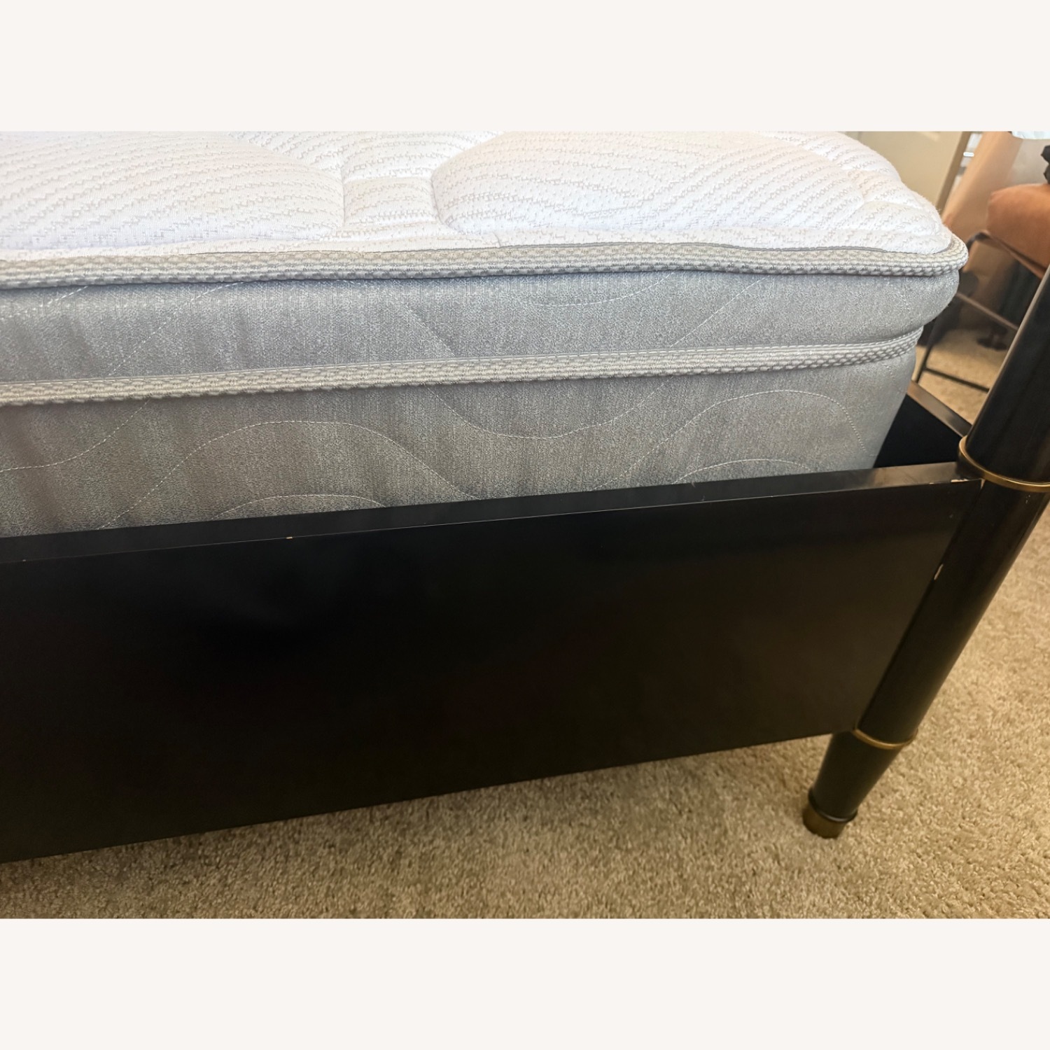Black Lacourte Queen Bed Frame  - image-5