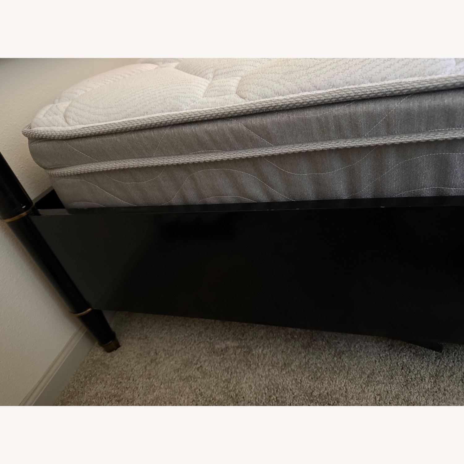 Black Lacourte Queen Bed Frame  - image-4