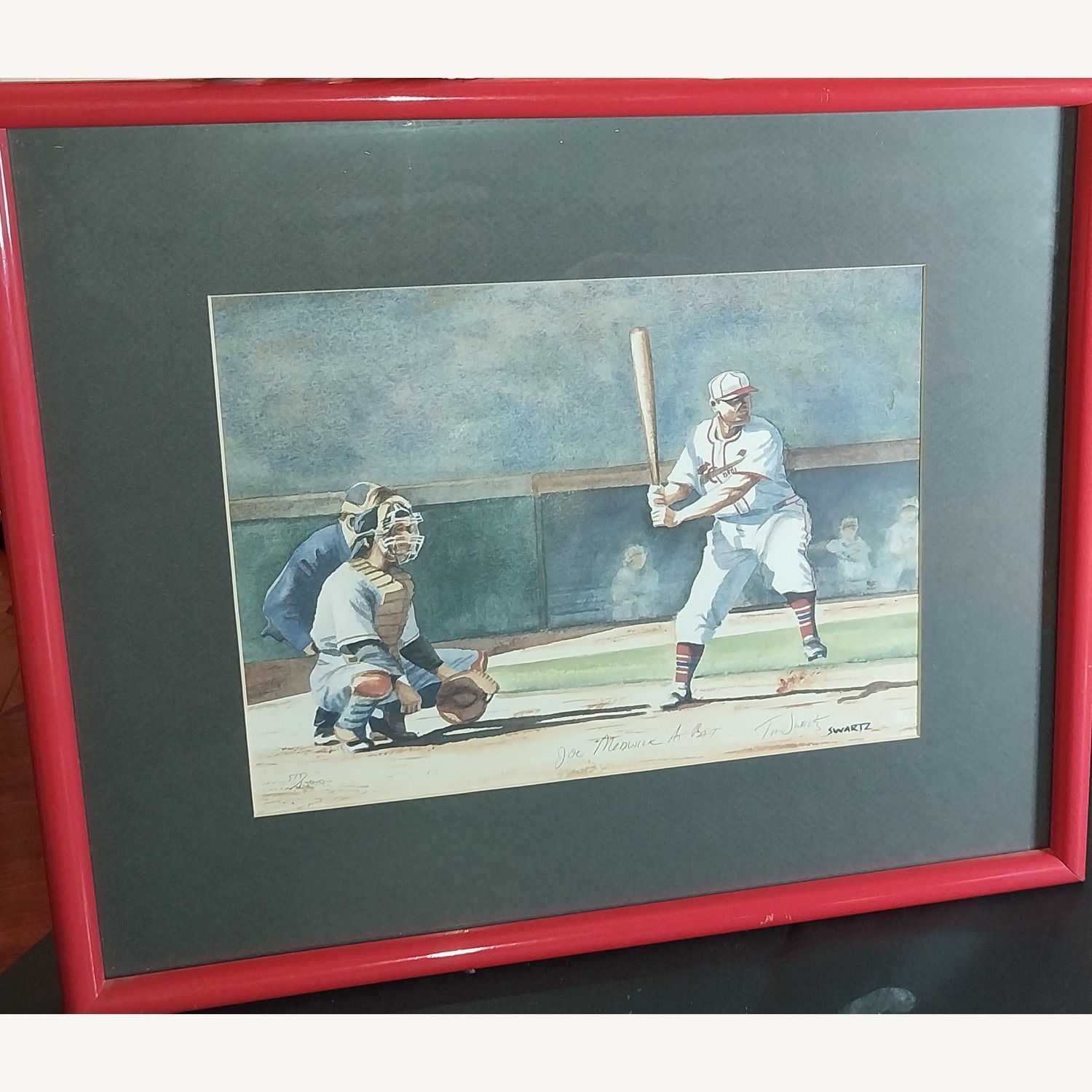 Medwick at Bat Limited Edition Signed  - image-1