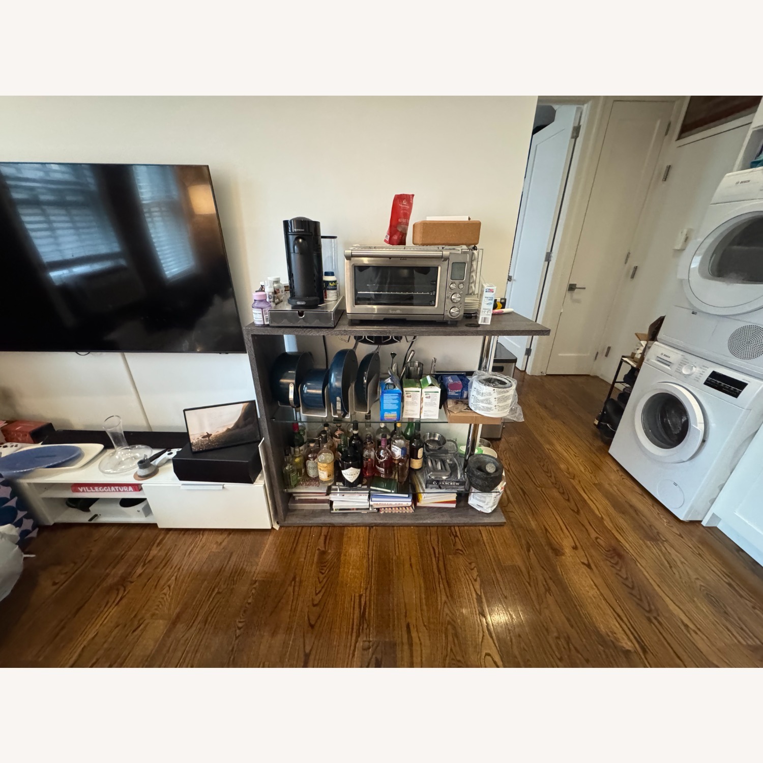 Wade Logan Kinner Bar with Wine Storage  - image-2