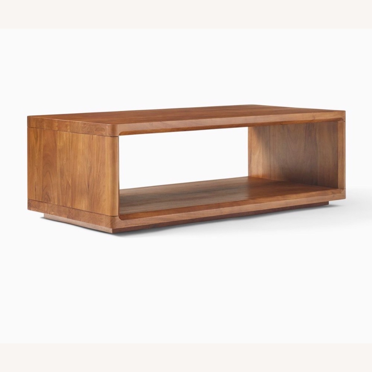 West Elm Calla Coffee Table, 48", Acacia Solid Russet Brown - image-3