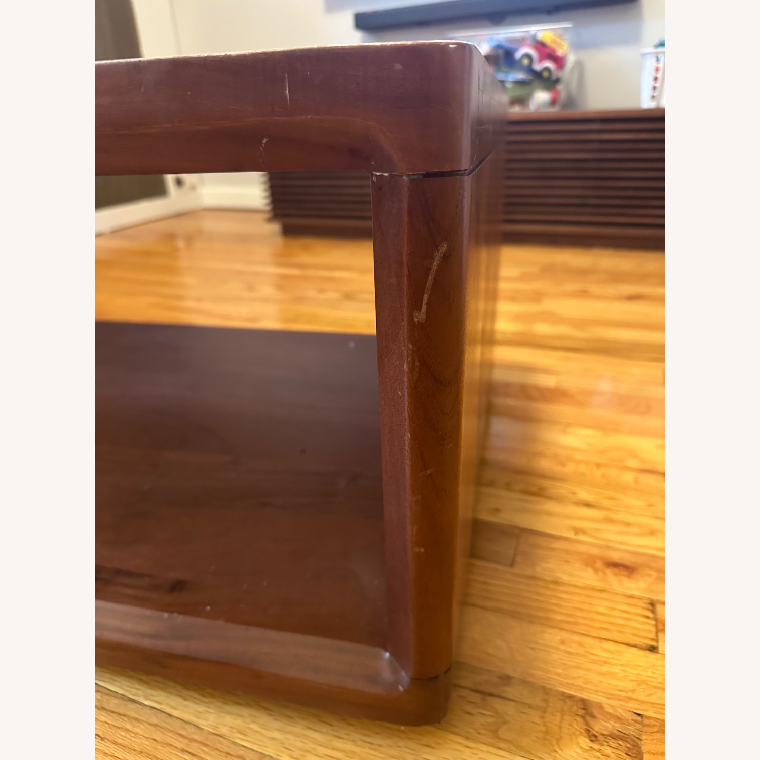 West Elm Calla Coffee Table, 48", Acacia Solid Russet Brown - image-4