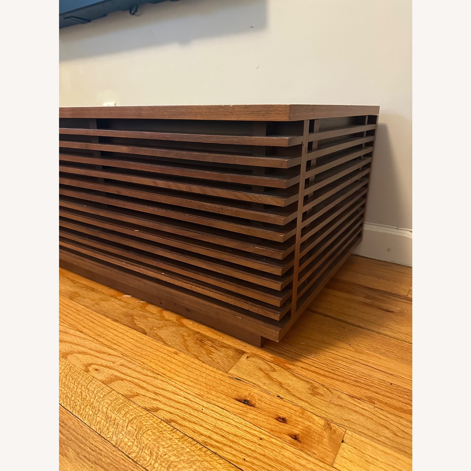 Design Within Reach Line Dark Brown Wood Media Storage - image-2