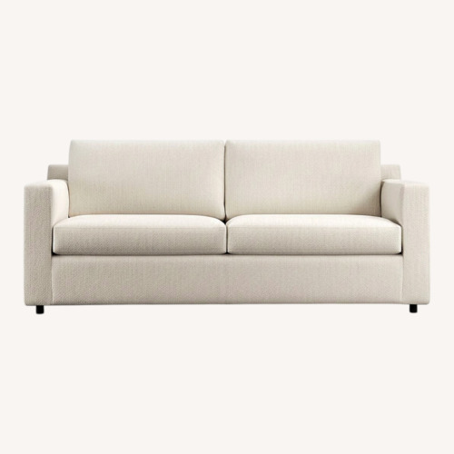 Used Crate & Barrel White Sleeper Sofa for sale on AptDeco