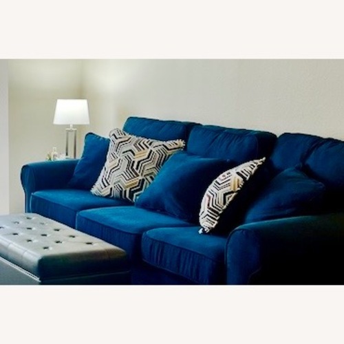 Used Navy Blue 3-Seater Sofa  for sale on AptDeco